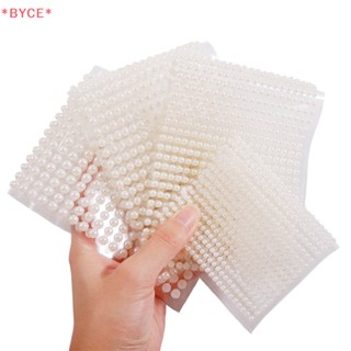 Byce&gt; ใหม่ สติกเกอร์เพชร ไข่มุก 3D มีกาวในตัว 3 มม. 4 มม. 5 มม. 6 มม. สําหรับติดตกแต่งคิ้ว ใบหน้า