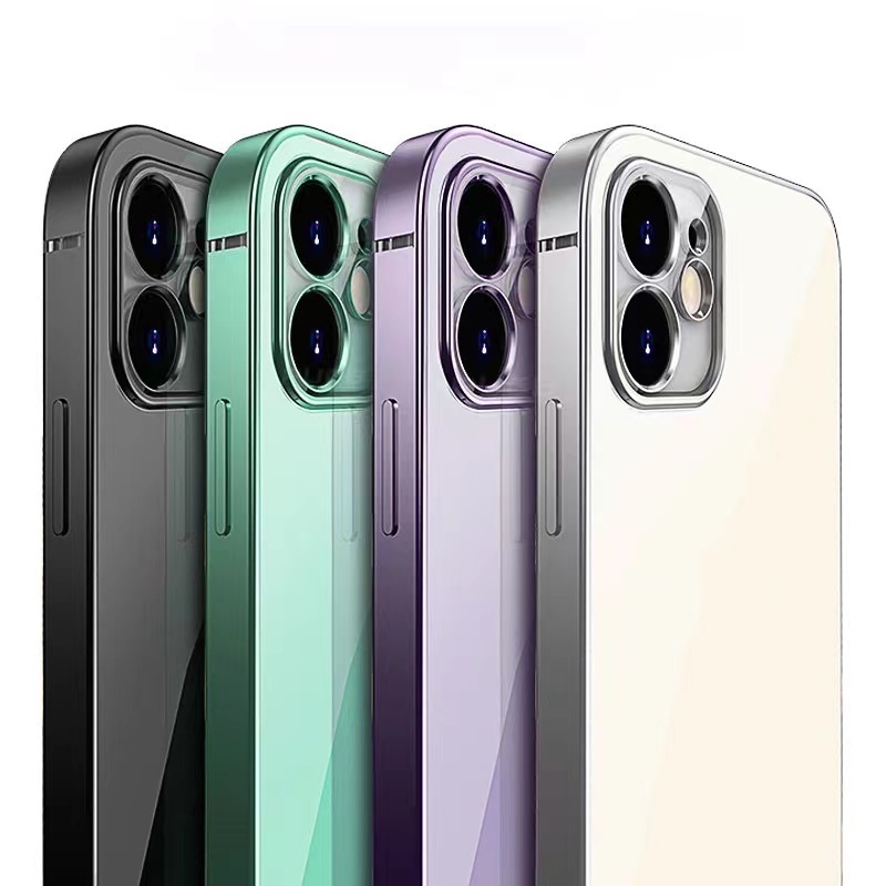 เคสโทรศัพท์มือถือซิลิโคน TPU นิ่ม แบบใส กันกระแทก สําหรับ iPhone 11 Pro Max 14 Pro Max 12 13 Pro Max
