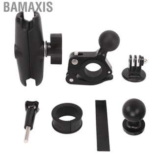 Bamaxis Bike Mount Clamp 360 Degree Ballhead Rotation For Action Cameras N