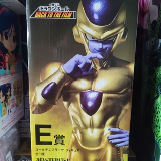 [ของแท้] Bandai ของแท้ โมเดลการ์ตูนญี่ปุ่น ดราก้อนบอล แมวสีทอง รางวัล Ichiban Reward Back to the Theater E Reward Gold King Frieza Brand New Unopened OARI