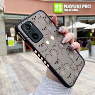 เคสโทรศัพท์มือถือ ซิลิโคน ใส กันกระแทก ลายการ์ตูนกระต่ายน่ารัก สําหรับ Xiaomi MI POCO F3 Redmi K40 K40 Pro