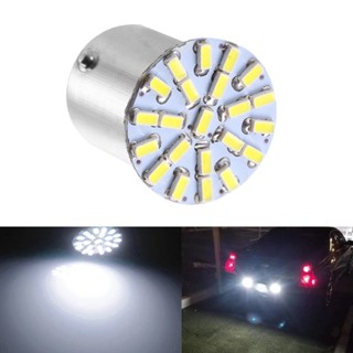 หลอดไฟเลี้ยว Led 1157 BAY15D 1156 BA15S 3014 22SMD P21 5W สําหรับจอดรถยนต์ 2 ชิ้น