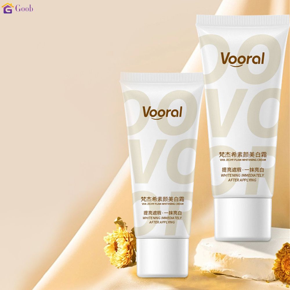 Whitening Cream ครีมไวท์เทนนิ่ง 100g Vooral ครีมบำรุงผิวหน้าไวท์เทนนิ่งครีมกระชับสัดส่วนมอยซ์เจอไรเซ