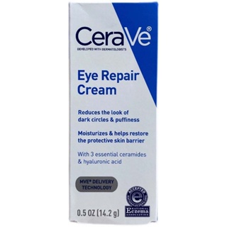 CeraVe Eye Repair Cream Fragrance Free 14ml Eye Cream New