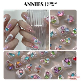 ANNIES 5PC Manicure Patch Love Diamond Jewelry Baroque Pearl Irregular Shaped Shining Star Shell [prettylady]