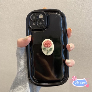 เคสโทรศัพท์มือถือ ซิลิโคนนิ่ม กันกระแทก ลายดอกกุหลาบ สําหรับ Vivo V27 V25 V23 V20 Pro V27e Y20 Y20s V21 V21s 4G 5G