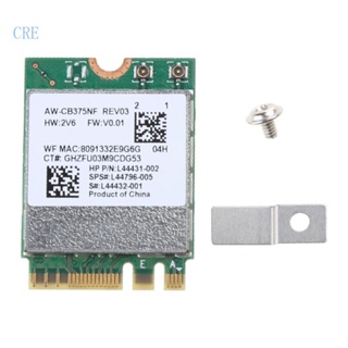 Cre การ์ด WIFI Dual-Band MINI PCIE RTL8822CE BT5 1 2 4 5G 1200M 802 11AC