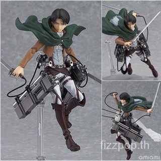 [พร้อมส่ง] ฟิกเกอร์ Feiyan figma 213 MF Attack on Titan Captain Levi Levi Super Movable NXIO ของเล่นสําหรับเด็ก