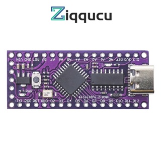 Ziqqucu บอร์ดทดลองไดรเวอร์ USB Type-C LGT8F328P LQFP32 MiniEVB SOP16 สําหรับ ATMEGA328 Nano V3.0 Arduino