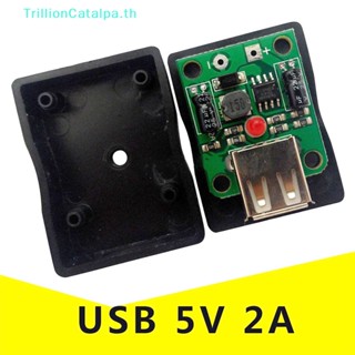 Trillioncatalpa แผงชาร์จพลังงานแสงอาทิตย์ DC 6V-20V 18V เป็น 5V 2A USB