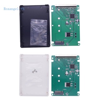 Rox อะแดปเตอร์โซลิดดิสก์ไดรฟ์ MSATA MINI PCIE SSD เป็น 2 5 นิ้ว IDE 44pin ตัวผู้