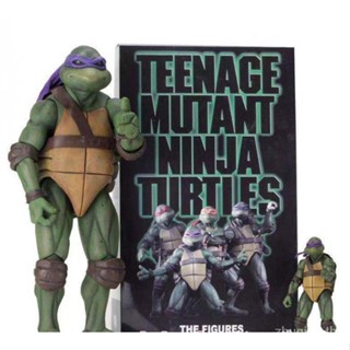 Quick-release NECA Ninja Turtle TMNT 2018 SDCC limited edition 7-inch mobile doll hand-made model