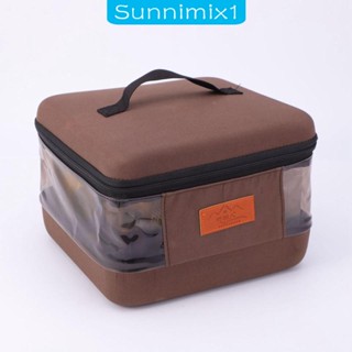 [Sunnimix1] กระเป๋าใส่ขวดเครื่องปรุง พร้อมหูหิ้ว สําหรับเดินทาง