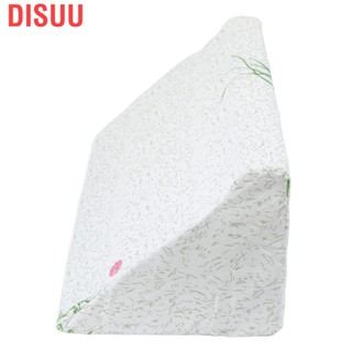 Disuu Side Wedge Pillow for Sleeping Bed Reducing Back Pain Washable R Shaped Flip Bedridden Patients