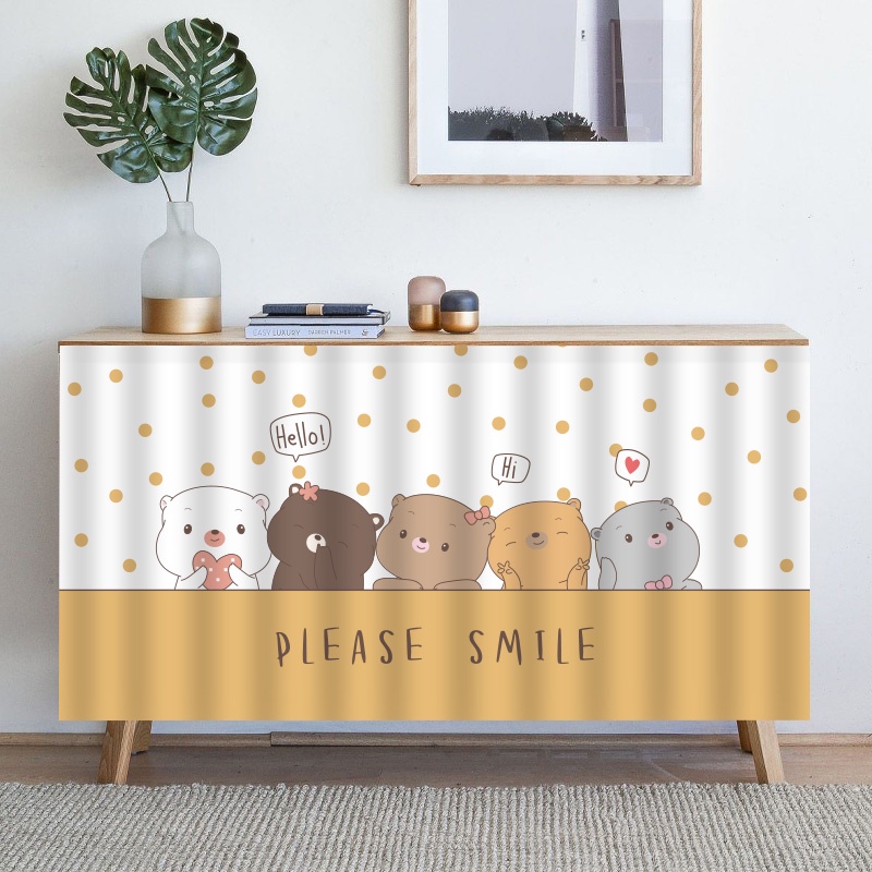 แนะนำ ผ้าม่าน ผ้าม่าน มีกาวในตัว กันฝุ่น สําหรับอ่างล้างจาน ห้องครัว ราคาพิเศษ มีเก็บเงินปลายทาง