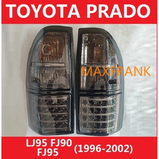 ไฟเบรกท้าย LED สําหรับ TOYOTA Land Cruiser PRADO LC90 LC95 2700 3400 (1996-2002) ไฟหน้า​ /เลนส์ไฟหน้า/ไฟหน้าสําหรับ/ไฟท้าย