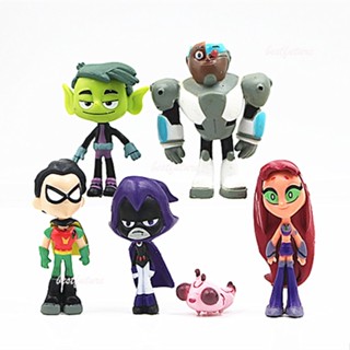 โมเดลฟิกเกอร์ Justice League Teen Titans Go Robin ของเล่นสําหรับเด็ก