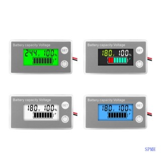 โวลต์มิเตอร์ พร้อมจอแสดงผลเปอร์เซ็นต์ Backlit VoltTester Gauge VoltmetreMonitor