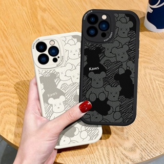 เคสโทรศัพท์มือถือ แบบนิ่ม ป้องกันกล้อง ลาย kaws สําหรับ Samsung galaxy A14 A34 A54 A22 M22 A03S A21S A12 M12 A32 A30S A50 A50S A52 A52S A51 A02S A03 A20S A20 A30 A70 A31 A13 A71 A33 A53 A10S A11 M11 A23 A72 Angel Eyes