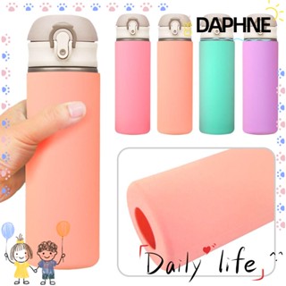 DAPHNE ฝาครอบขวดน้ําซิลิโคน กันลื่น อุปกรณ์เสริม สําหรับขวดน้ํา