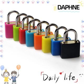 DAPHNE กุญแจล็อกกระเป๋าเดินทาง แบบเหล็ก 23 มม. พร้อมกุญแจ 2 ดอก