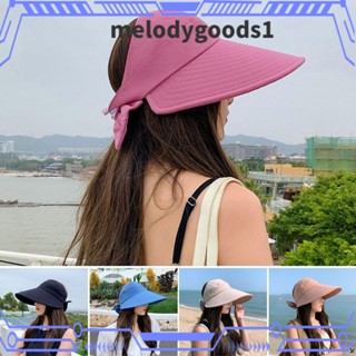 Melodygoods1 หมวกบังแดดเปล่า ขนาดใหญ่ สําหรับชาวประมง