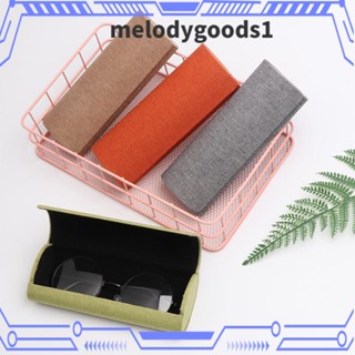 MELODYGOODS1 เคสแว่นตา แบบพับได้ แฮนด์เมด สไตล์เรโทร