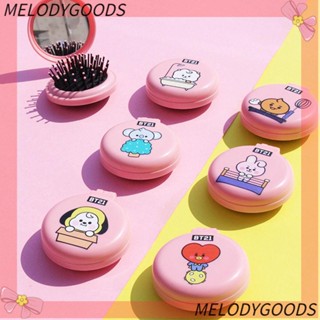 Melodg หวี ABS แบบพกพา อุปกรณ์เสริม สําหรับเด็กผู้หญิง