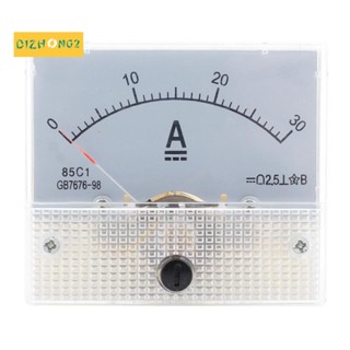 แผงโวลต์มิเตอร์ แอมมิเตอร์ อะนาล็อก DC 85C1-DC 30A 1 ชิ้น