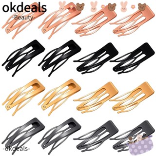 Okdeals กิ๊บติดผม แบบสองชั้น สําหรับผู้หญิง จัดแต่งทรงผม 24 ชิ้น