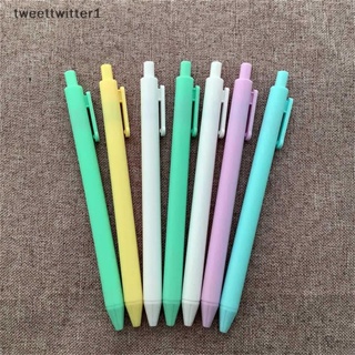 ปากกาลูกลื่น แบบกด ขนาด 0.5 มม. สีมาการอง สีแคนดี้