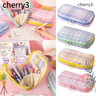 Cherry3 กระเป๋าใส่ปากกา จุของได้เยอะ สําหรับนักเรียน สํานักงาน