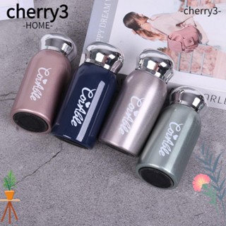 Cherry3 แก้วน้ําสเตนเลส ขนาดเล็ก แบบพกพา สําหรับเดินทาง สํานักงาน