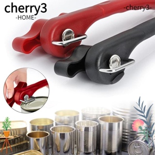 Cherry3 ที่เปิดกระป๋อง สเตนเลส แบบแมนนวล ขอบเรียบ อเนกประสงค์