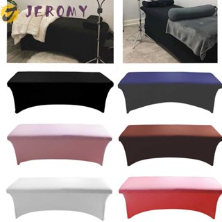 Jeromy ผ้าปูโต๊ะ ยืดหยุ่นสูง ร้านเสริมสวย ต่อขนตา ผ้าคลุมโต๊ะ