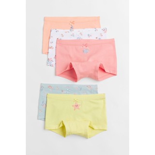 H&amp;M กางเกงในบ็อกเซอร์แพ็ค 5 ตัว Girl 5-pack boxer briefs 0688916_5