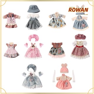 Row Diy ผ้าลูกไม้สําหรับตุ๊กตา 16 ซม./31 ซม.
