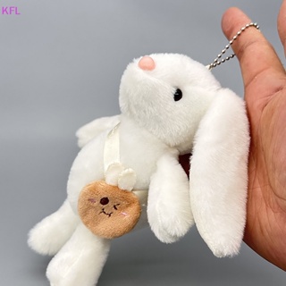 (KFL) พวงกุญแจ จี้ตุ๊กตากระต่ายหูยาวน่ารัก ของขวัญคริสต์มาส สําหรับเพื่อน ผู้หญิง