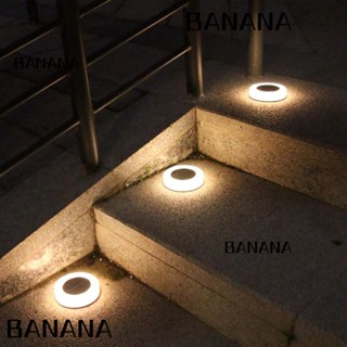 Banana1 โคมไฟ LED ทรงกลม พลังงานแสงอาทิตย์ สําหรับตกแต่งสวน สนามหญ้า