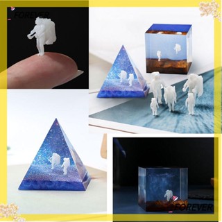 Forever แม่พิมพ์เรซิ่น 3D สําหรับทําเครื่องประดับ DIY 1 2 ชิ้น