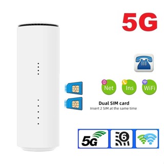 5G เราเตอร์ 2 ซิม WiFi 6 High-Performance  รองรับ 5G 4G ทุกเครืองข่าย