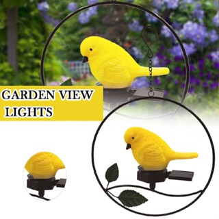 LED Solar Hanging Light Waterproof Garden Iron Art Resin Night Lamp Home Decor