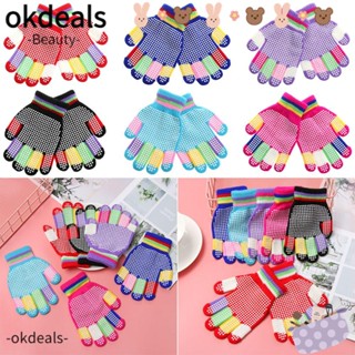 Okdeals ถุงมือยาง กันลื่น สําหรับเล่นสกี ฤดูหนาว