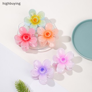 [highbuying] กิ๊บติดผมแฟชั่น ลายดอกไม้ ขนาดใหญ่ ไล่โทนสีแคนดี้ หวานแหวว สําหรับผู้หญิง พร้อมส่ง