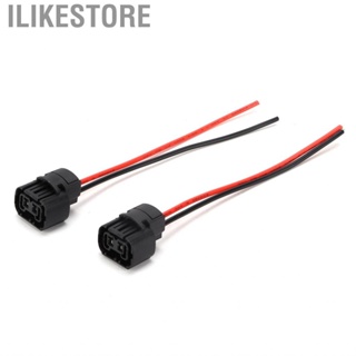 Ilikestore H16 Female Harness  2PCS Plug and Play 5202 Wire Wide Application Heat Resistant for 5201 2504 9009 or PS24W Bulbs