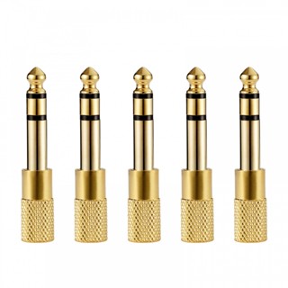 ⚡NEW 8⚡Audio Connector 6.5 To 3.5 Audio Gold Plating MIC Audio Connector Mfemale Hole