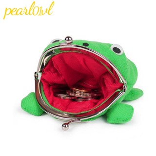 Pearl01 กระเป๋าใส่เหรียญ ผ้าสักหลาด ลายกบ แฟชั่น สําหรับคอสเพลย์