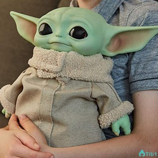 Star Wars Manloga Baby Yuda ตุ๊กตามือ The Child Plush Toy 28cm Yoda Baby Doll TH1