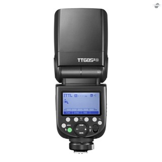 {fly} Godox Thinklite TT685IIN TTL On-Camera Speedlight 2.4G Wirelss X System Flash GN60 High Speed 1/8000s Replacement for  D800 D700 D7100 D7000 D5200 D5100 D5000 D300 D300S