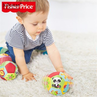 JULYSTAR Infant Early Education Educational Animal Cognitive Ball Baby Grasping Ball Toy Ball Rattle Ball Vision Hearing Training Toy Ball ลูกบอลผ้า